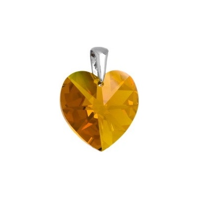 iŠperky Strieborný prívesok srdiečko Swarovski ID|108413