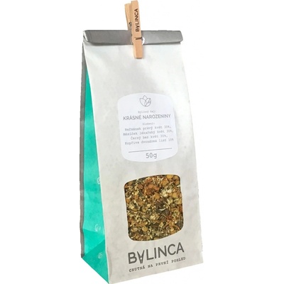 Bylinca Sypaný bylinný čaj Krásné narozeniny 50 g