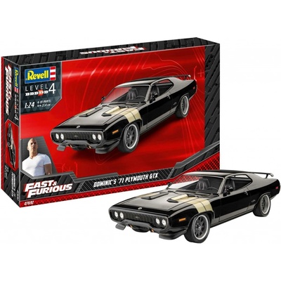 Revell Fast & Furious Dominics 1971 Plymouth 1:24