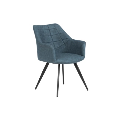 Carmen Трапезен стол filton - тъмносин sf 2