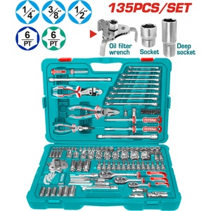 TOTAL Комплект инструменти в куфар total industrial, 135 части (tl ind thkthp21356)