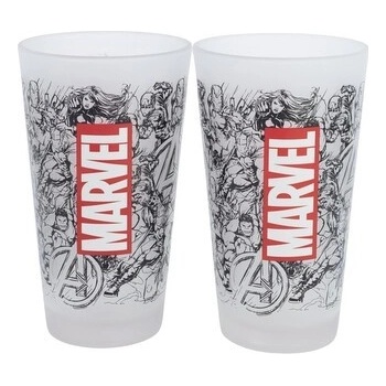 Sklenička Marvel Pattern 0,49 l