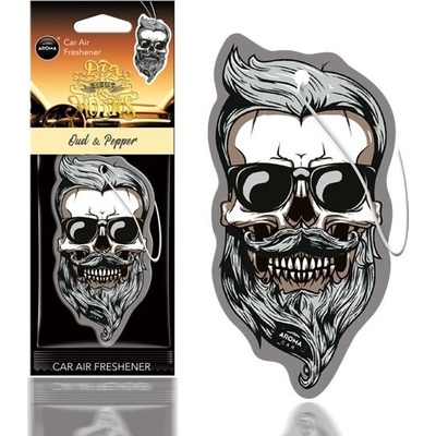 Aroma Car DIA DE LOS MUERTOS Oud & Pepper Skull