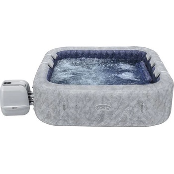 Bestway Джакузи Lay-Z-Spa® 2.30mx2.30mx71cm San Francisco Smart Luxe HydroJet Pro 7 Grey Marble Square