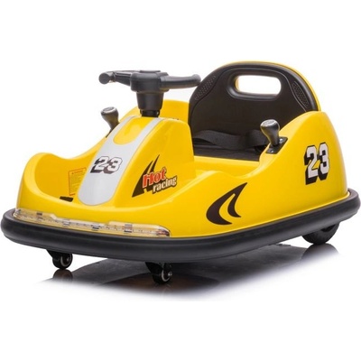 Lean Cars Elektrické autíčko GTS1166 2x45W 2x6V4,5Ah 2022 žltá