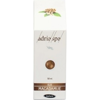 Adria Spa Natural Oil makadamiový olej na lesk a hebkosť vlasov 50 ml