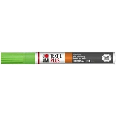 Marabu Popisovač na tmavý textil/sdvětle zelený 3 mm