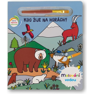 Kdo žije na horách? Malování vodou Svojtka&Co.