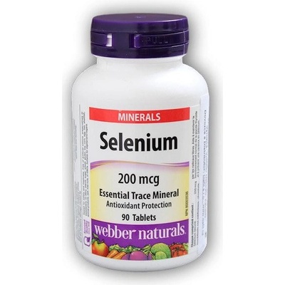 Webber Naturals Selén 200 mcg 90 tabliet