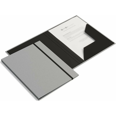 Bigso Paulina Paper Laminate A4 organizér světlá/šedá