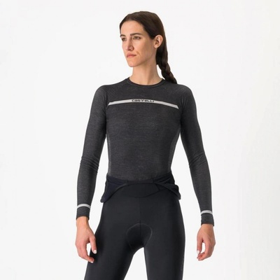 Castelli Merino SEAMLESS W čierna