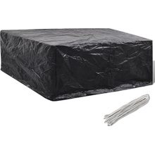 Petrashop 41648 Plachta na zahradní nábytek s 10 očky 260 x 260 x 90 cm