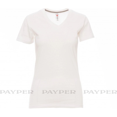 Payper V NECK LADY Tričko dámske White