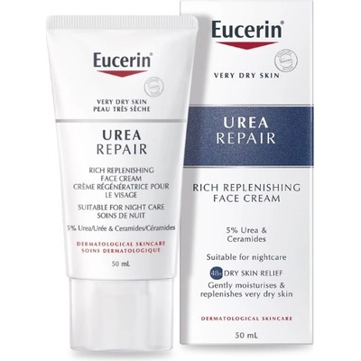 Eucerin UreaRepair noční hydratační pleťový krém s ureou pro velmi suchou pleť 50 ml