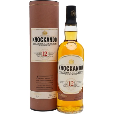 Knockando Single Malt 12y 43% 0,7 l (tuba)