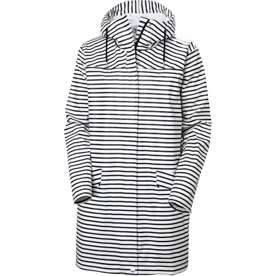 Helly Hansen Дамско палто Helly hansen Women's Moss Rain Coat - White Navy Stripe (102-3498-0713)