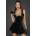 Noir Handmade F248 Short PVC Dress with Frilled Shoulder Straps M