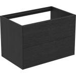 Ideal Standard Стенен шкаф Ideal Standard Atelier Conca, цвят тъмен дъб, 2 чекмеджета, 80 см (T4356Y4)