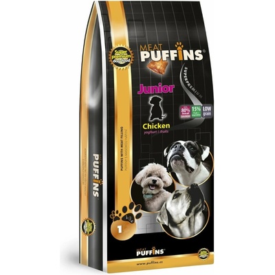 Puffins Dog Junior Chicken 1 kg