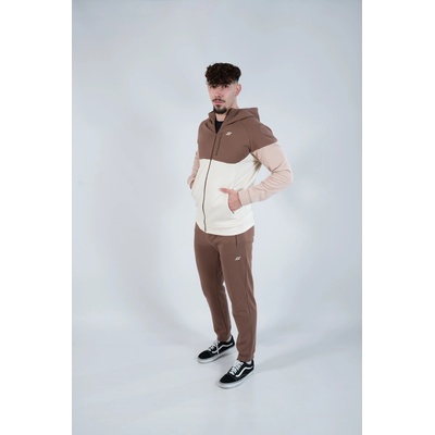 S-line МЪЖКИ ЕКИП - кафяв/екрю кафяв/екрю xl