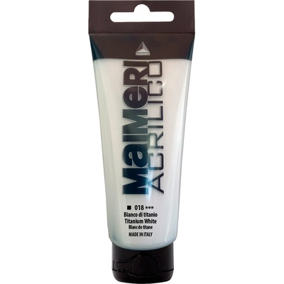 Maimeri Acrilico АКРИЛНА боя Titanium White 018 75 ml 1 бр (M0916018)
