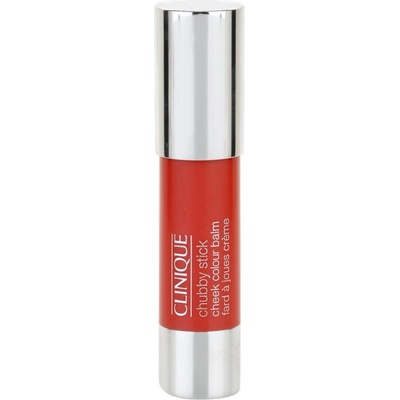 Clinique Chubby Stick Cheek Colour Balm руж с молив цвят 02 Robust Rhubarb 6 гр