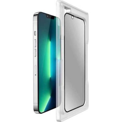 Torrii BodyGlass Privacy 3D Tempered Glass - калено стъклено защитно покритие с извити ръбове и определен ъгъл на виждане за целия дисплея на iPhone 13 Pro Max (черен-п