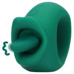 Loveline by Shots Licking and Vibrating Clitoral Stimulator - Ancient Sea