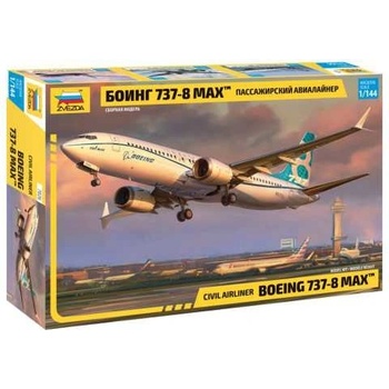 Zvezda Model Kit letadlo 7026 Boeing 737 8 MAX 32-7026 1:144