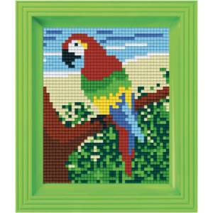 Pixelhobby Мозайка с рамка и пиксели Classic, Pixelhobby - Папагал (31251)