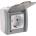 MONO КОНТАКТ ОТКРИТ МОНТАЖ ip54 mono octans БЯЛ СИВ (mn-154-020007-117)