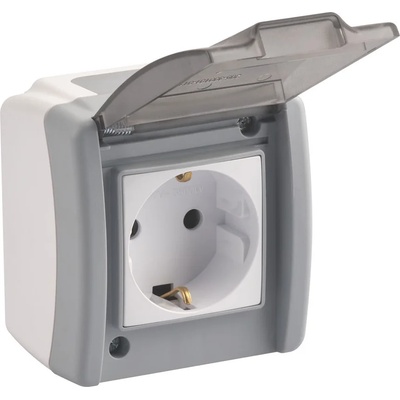 MONO КОНТАКТ ОТКРИТ МОНТАЖ ip54 mono octans БЯЛ СИВ (mn-154-020007-117)