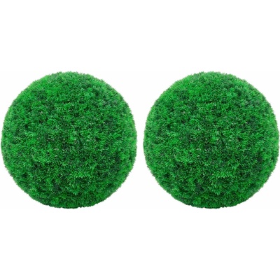 Umělé Buxus Koule 2 Ks - 35 cm