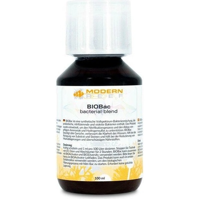 Modern Reef Bio Bac Bacterial Blend 100 ml