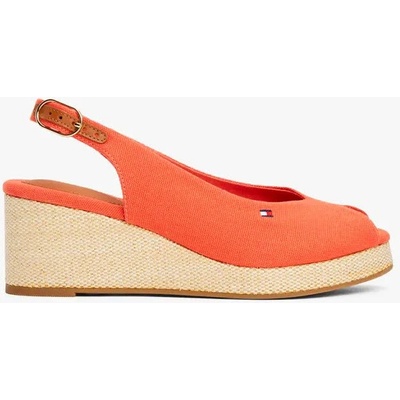 Tommy Hilfiger FW0FW08595 Wedge Espadrilles - Orange (Orange)