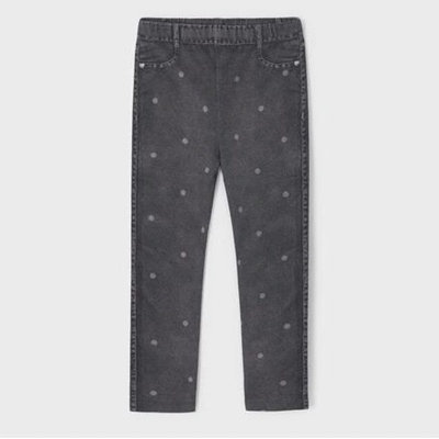 Mayoral 4762 85 puntíkaté legíny v jeans designu