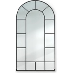 Casa Chic Archway, фенско стенно огледало, алуминива рамка, 46 x 86 см (AS0181192) (AS0181192) - klarstein