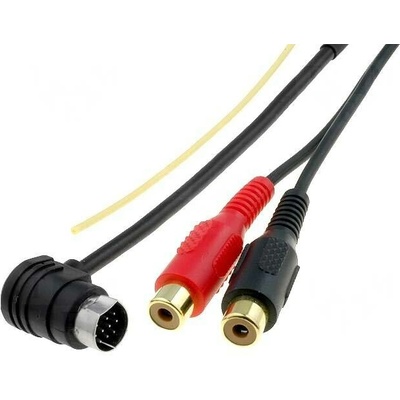 AUX vstup RCA autorádia Audi / Seat / Škoda / VW s MFD