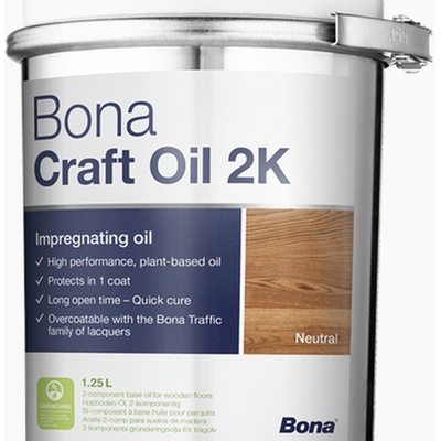 Bona Craft Oil 2K - двукомпонентно масло (5213)