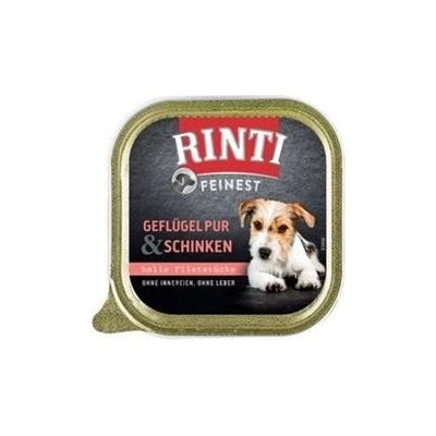 Rinti Feinest Adult Dog drůbeží se šunkou 150 g