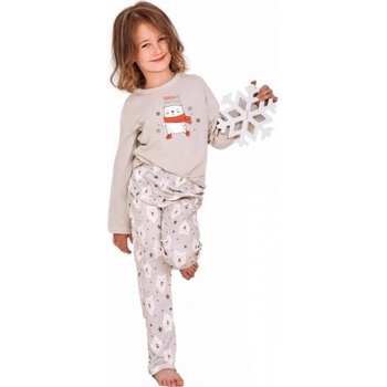 Dívčí pyžamo Anie šédé