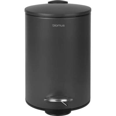 blomus Антрацитно стоманено кошче за боклук с педал 3 l Tubo - Blomus (68888)