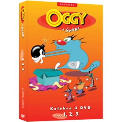 Oggy a švábi 1 - 3 / kolekce 3 DVD