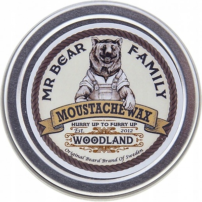 Mr Bear Family Woodland vosk na knír 30 ml – Zboží Dáma