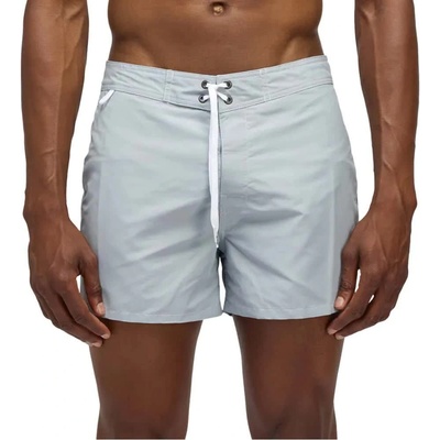 Sundek Бански гащета Sundek Iconic taffeta swimming shorts - Grey (Cloud 01)