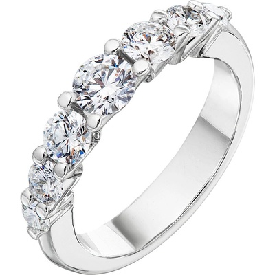 Tiami Prsten z bílého zlata s diamanty Pure Line T190015