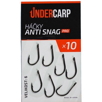 UnderCarp Anti Snag PRO Veľ. 6 10ks
