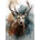 Norimpex - Puzzle Diamant painting: Watercolor deer 30x40cm - 1 - 39 piese