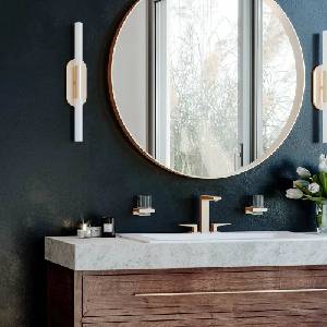 Hansgrohe Двуръкохватков смесител за умивалник Hansgrohe Metropol, покритие от четкан бронз (32515140)