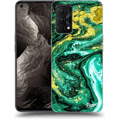 Púzdro Picasee ULTIMATE CASE Realme GT Master Edition 5G - Green Gold